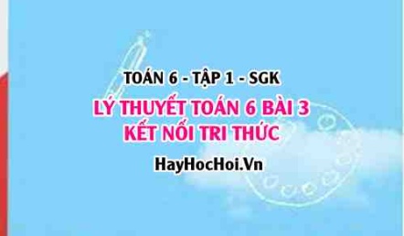 Lý Thuyết Bài 3 Toán 6: Thứ Tự Trong Tập Hợp Các Số Tự Nhiên (Kết Nối Tri Thức)